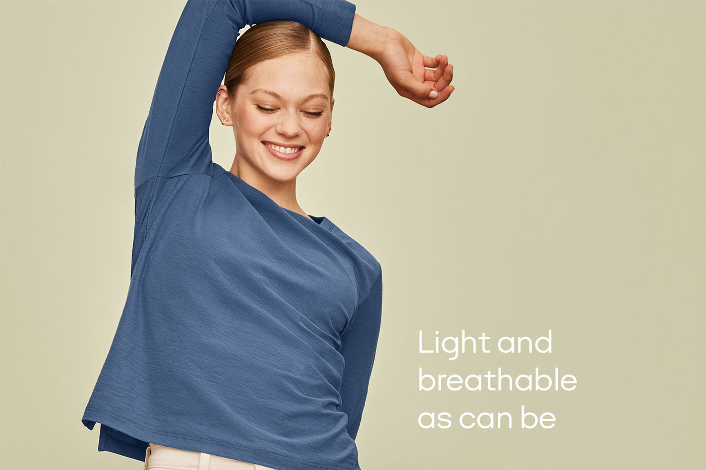 Light and breathable as can be