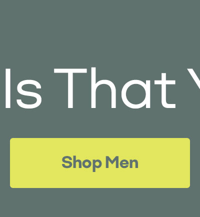 Fall, Is That You? | Shop Men