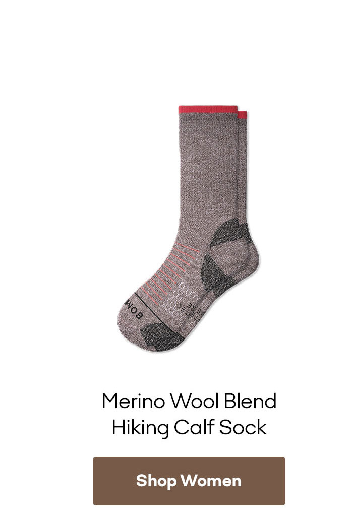 Women's Merino Wool Blend Hiking Calf Socks