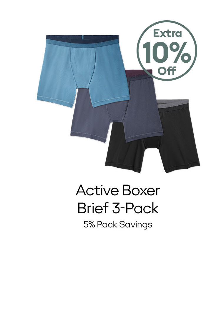 Active Boxer Brief 3-Pack