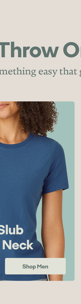 Air Slub Crew Neck | Shop Men
