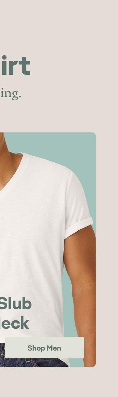 Air Slub V Neck | Shop Men