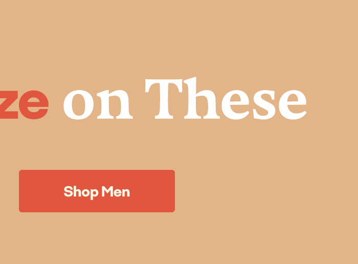 Don't Snooze on These | Shop Men