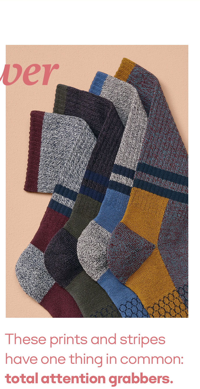 These prints and stripes have one thing in common: total attention grabbers.