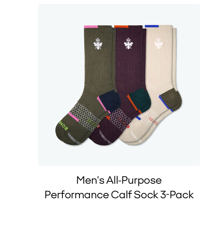 Men's All-Purpose Performance Calf Sock 3-Pack