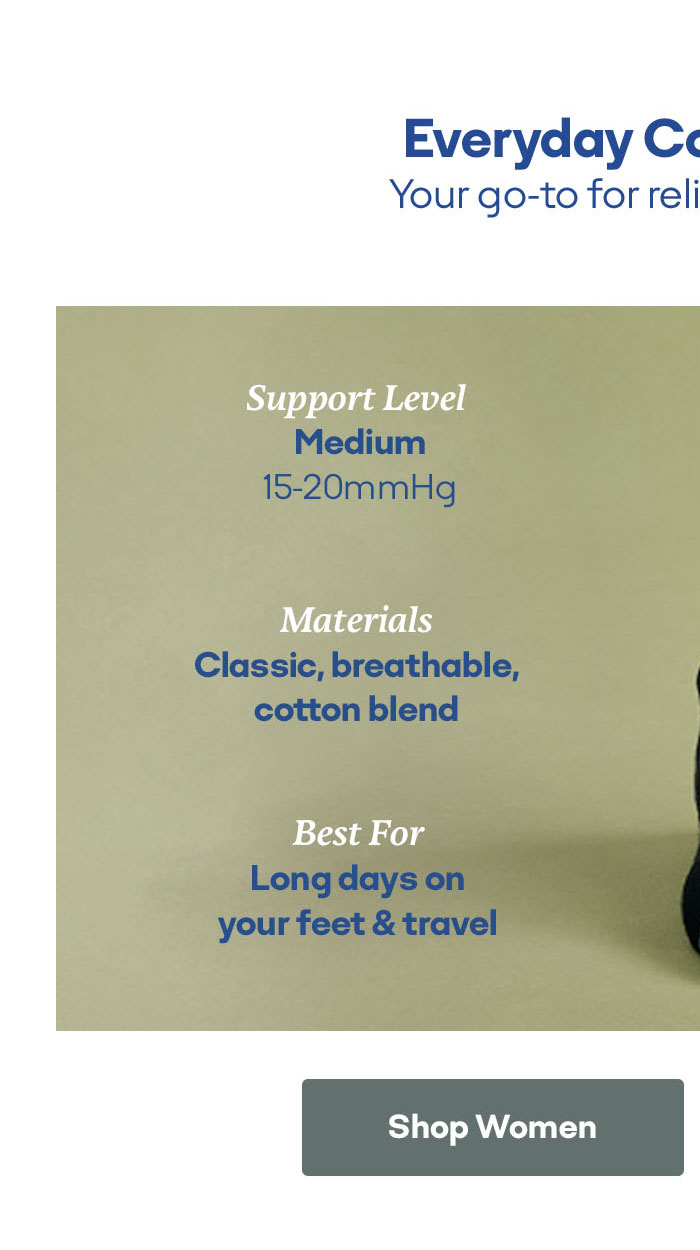 Women's Everyday Compression Socks (15-20mmHg)