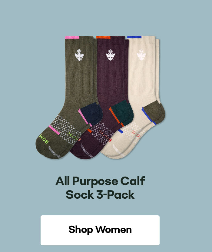 Women's All-Purpose Performance Calf Sock 3-Pack