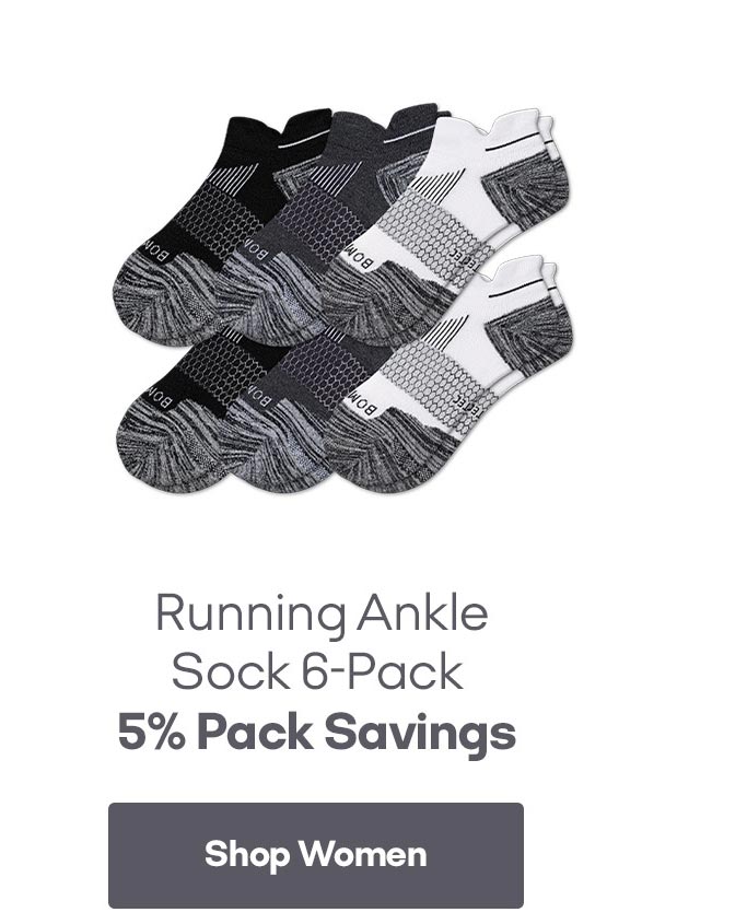 Running Ankle Sock 6-Pack Shop Women