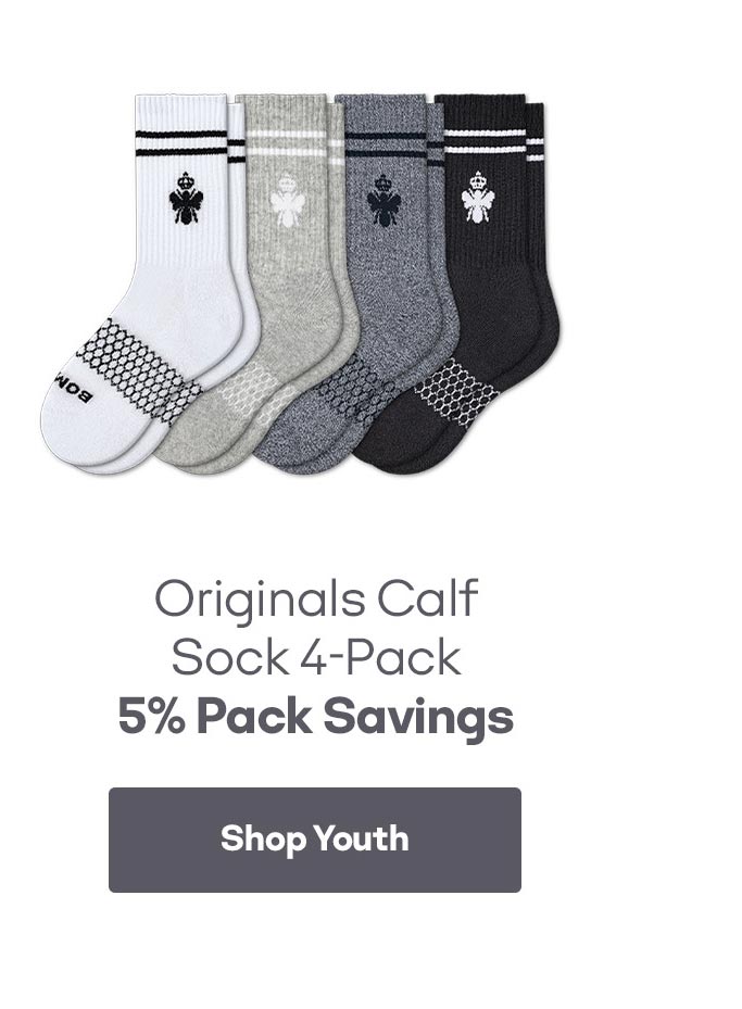 Originals Calf Sock 4-Pack Shop Youth