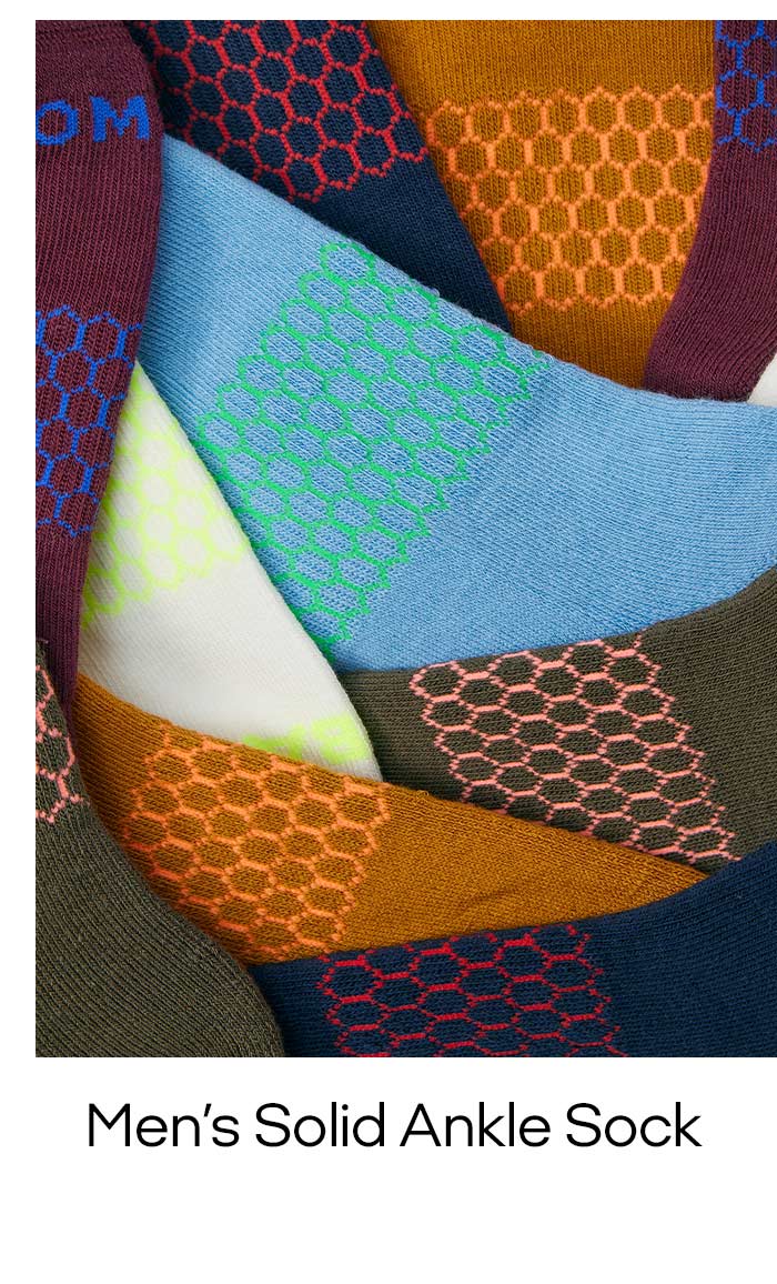 Men's Solid Ankle Sock
