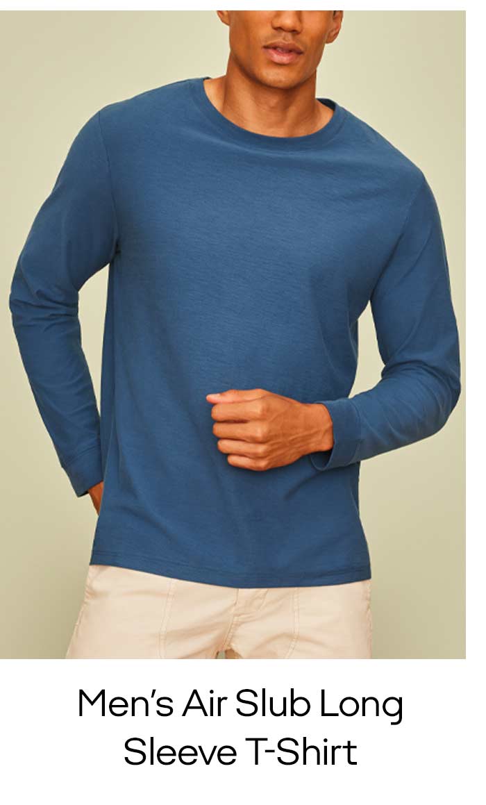 Men's Air Slub Long Sleeve T-Shirt