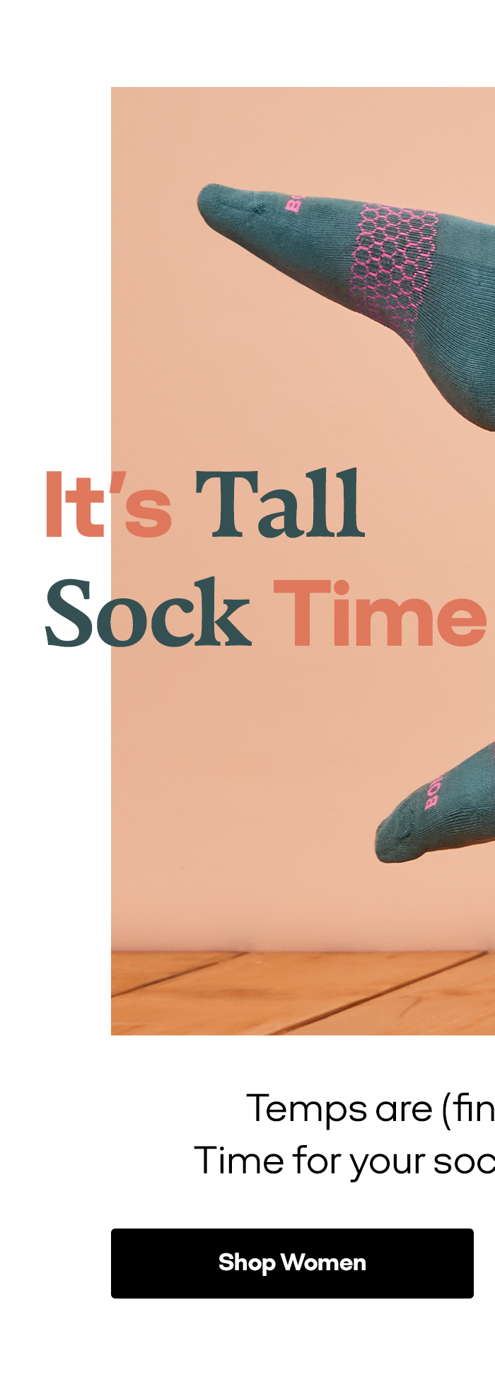 It's Tall Sock Time | Shop Women