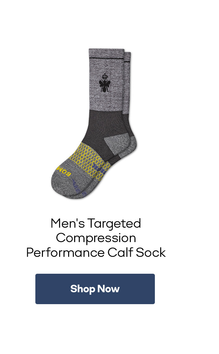 Men's Targeted Compression Performance Calf Sock Shop Now