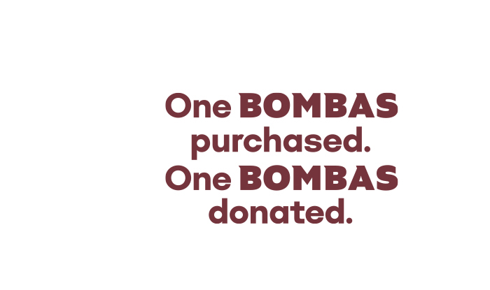 One Bombas purchased. One Bombas donated.