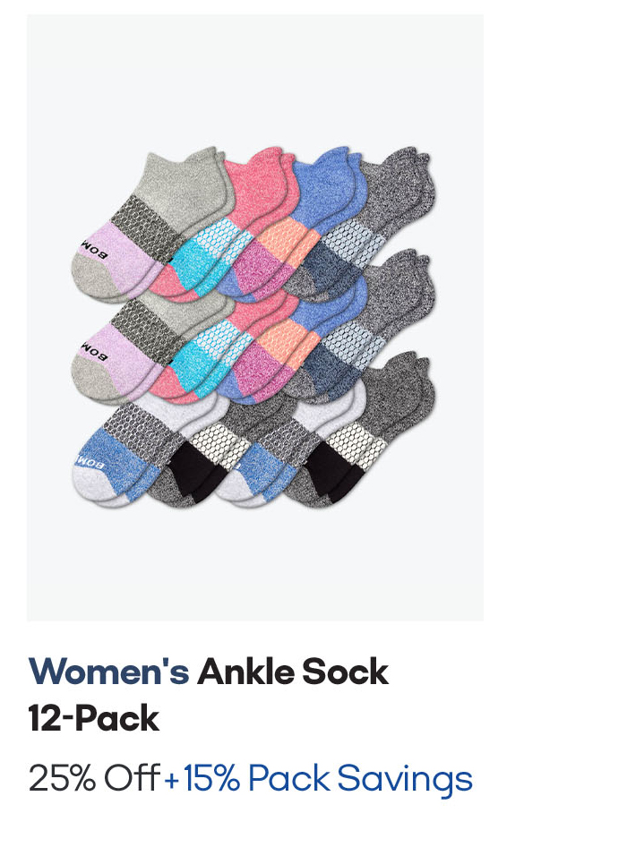 Women's Ankle Sock 12-Pack