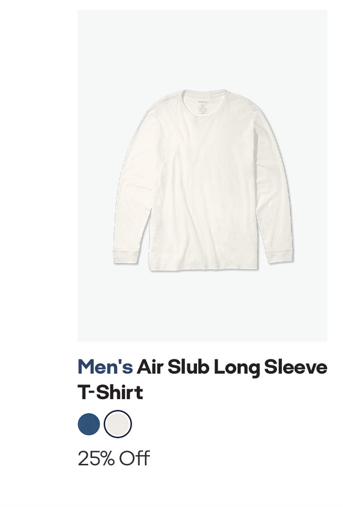 Men's Air Slub Long Sleeve T-Shirt