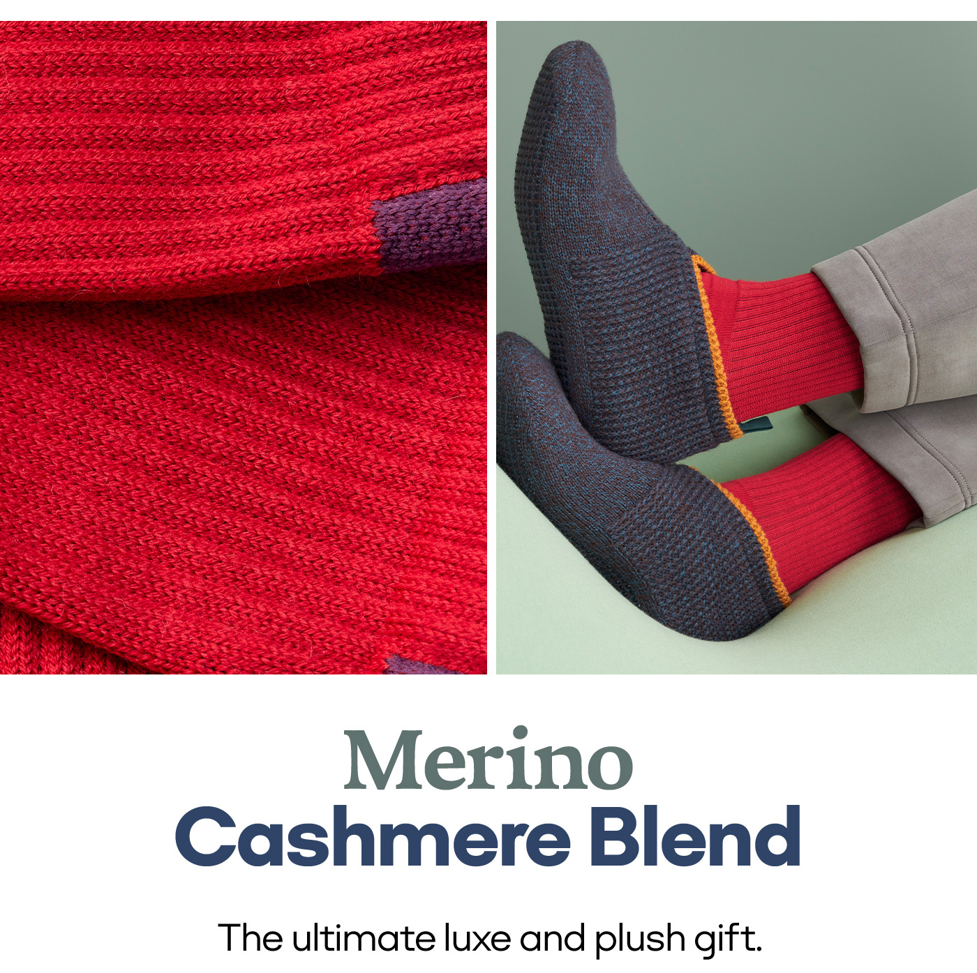 Merino Cashmere Blend The ultimate luxe and plush gift.