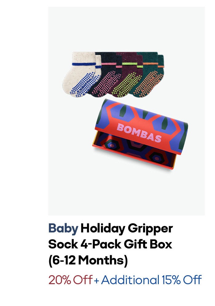 20 Off + Extra 15 Off Gift Boxes Bombas