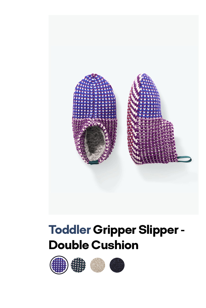 Toddler Gripper SLipper Double Cushion