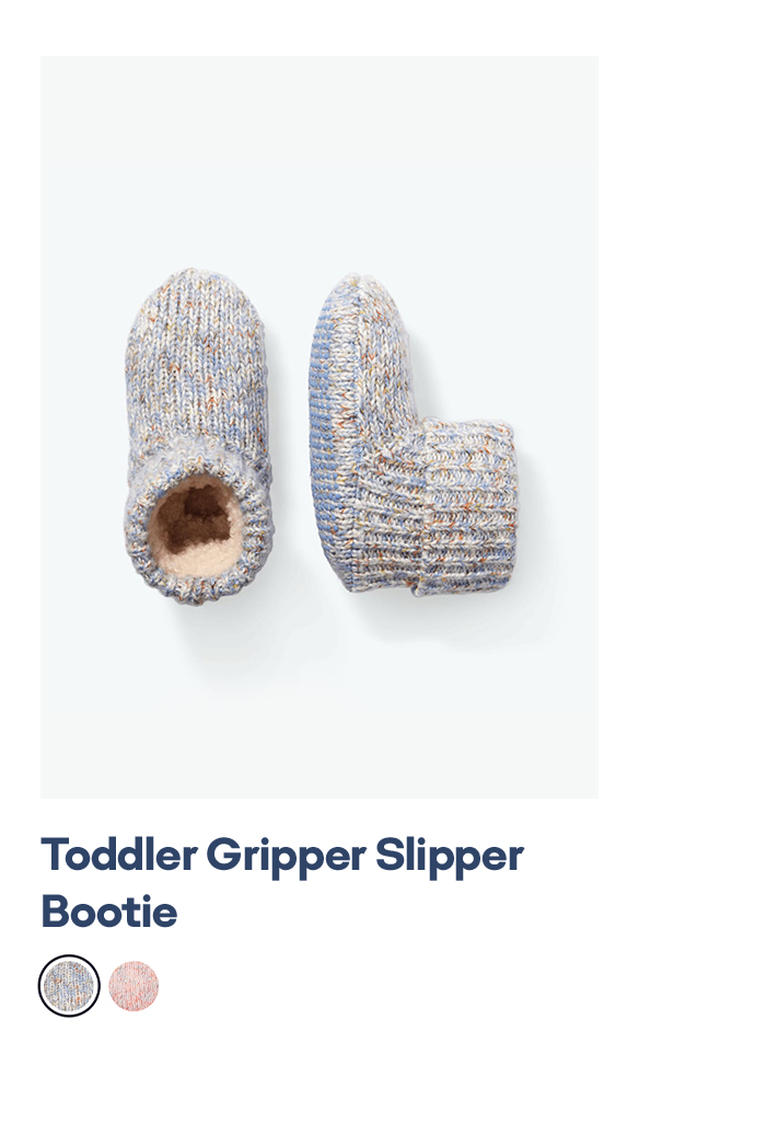 Toddler Gripper Slipper Bootie