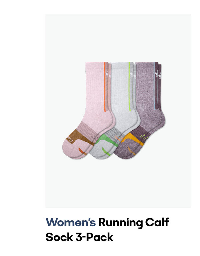 Women's Running Calf Sock 3-Pack