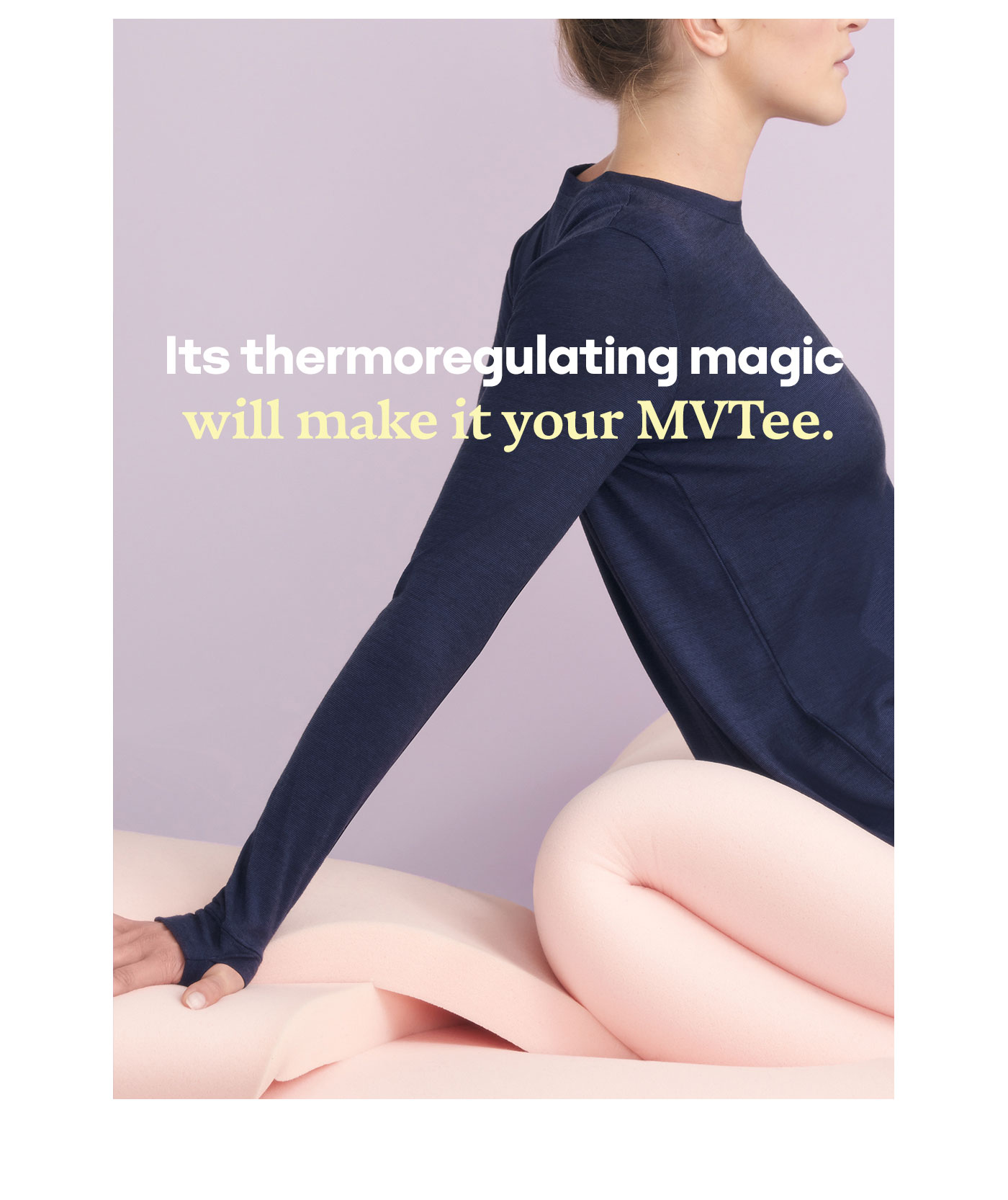 Its thermoregulating magic will make it your MVTee.