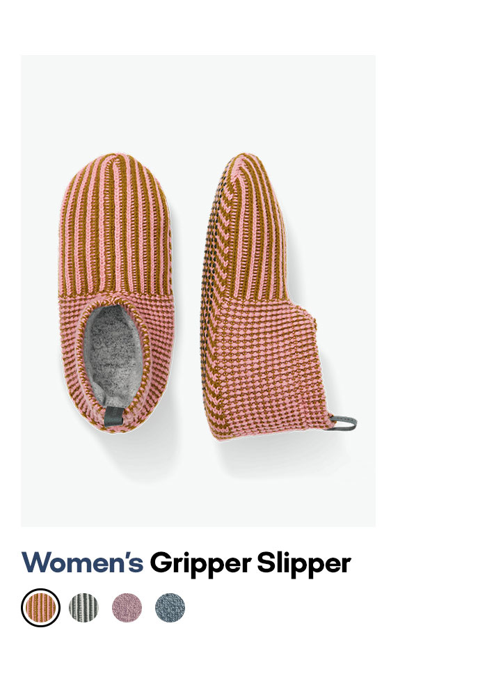 Women's Gripper Slipper - Double Cushion