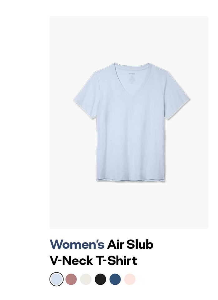 Women's Air Slub V-Neck T-Shirt