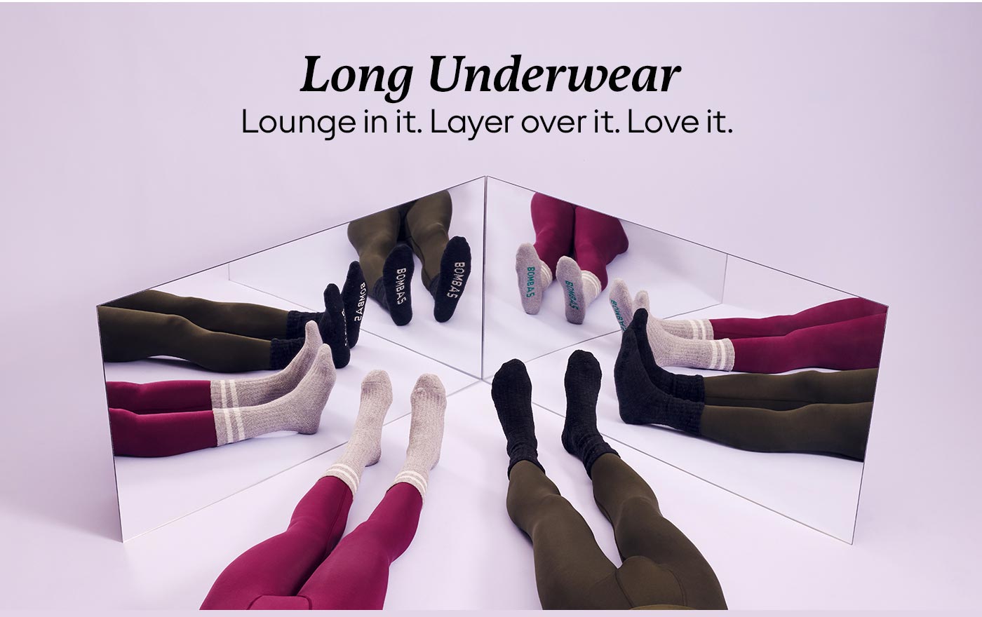Long Underwear | Lounge in it. Layer over it. Love it.