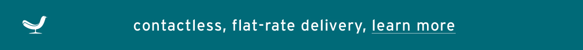 contactless, flat-rate delivery, learn more