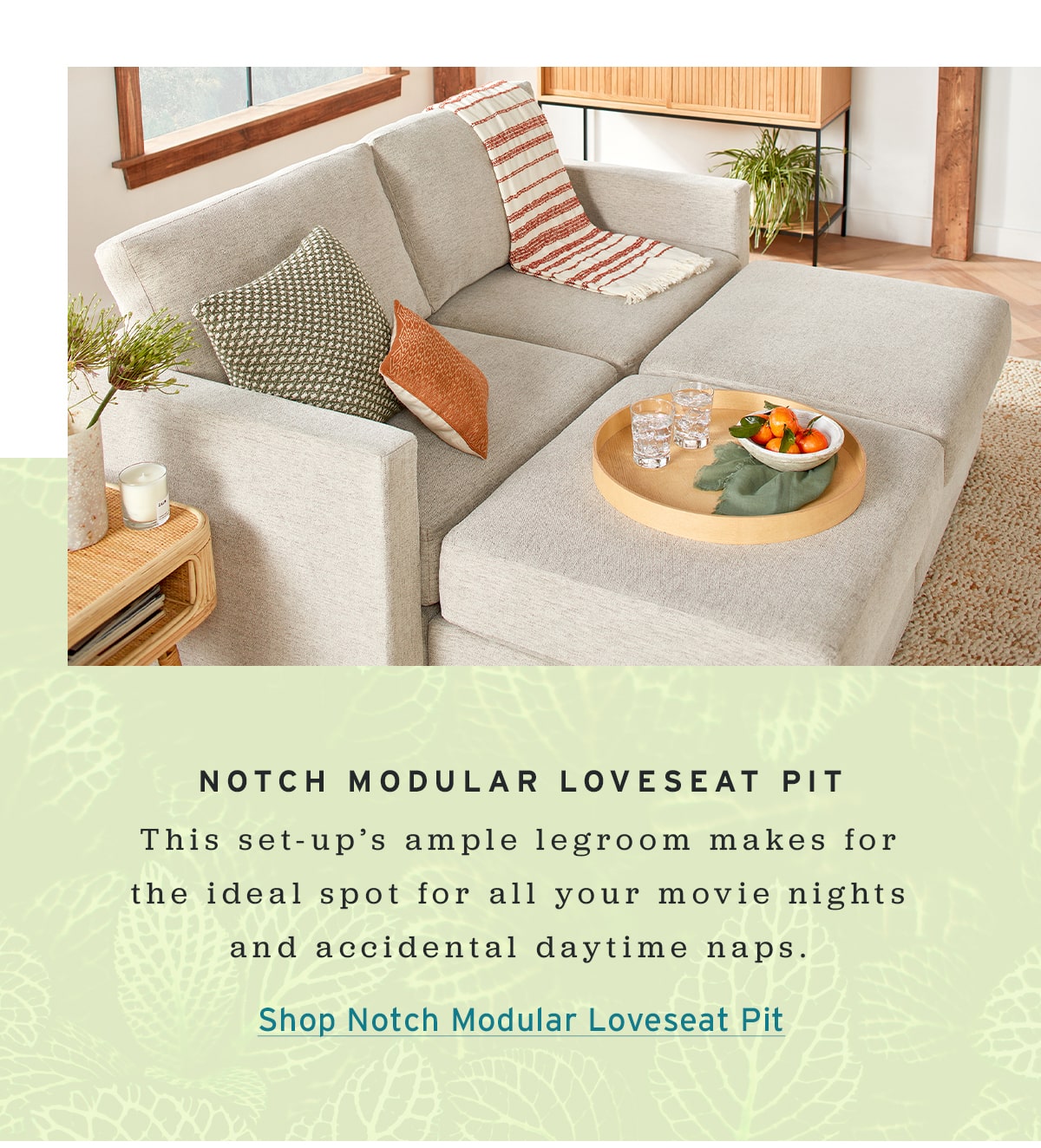 Notch Loveseat