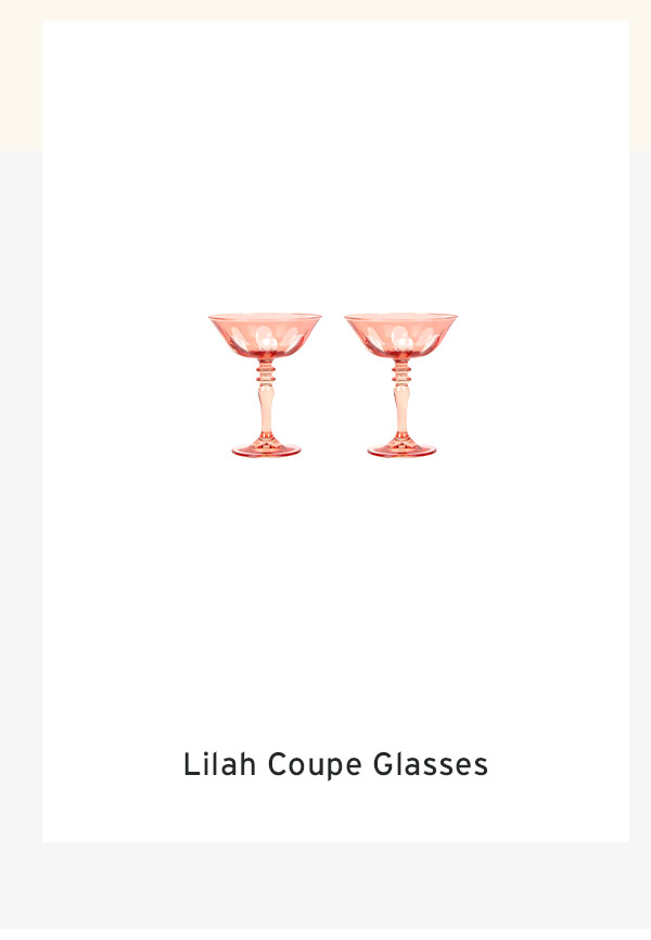 Lilah Coupe Glasses