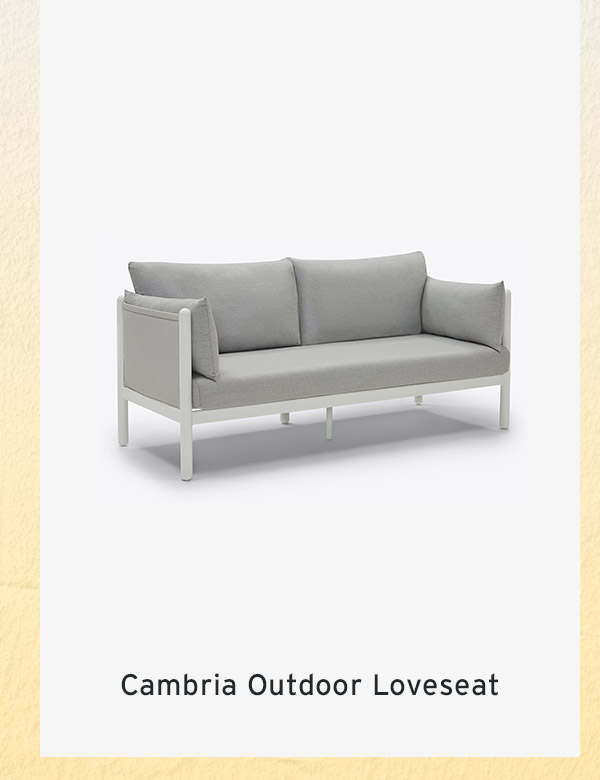 Cambria Outdoor Loveseat