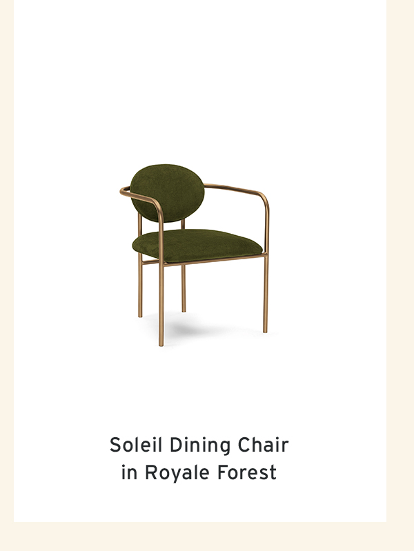 Soleil Dining Chair  in Royale Forest