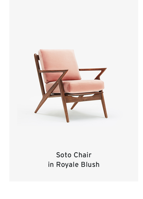 Soto Chair in Royale Blush