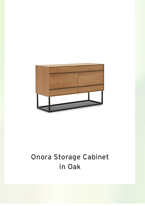 Onora Storage Cabinet  in Oak