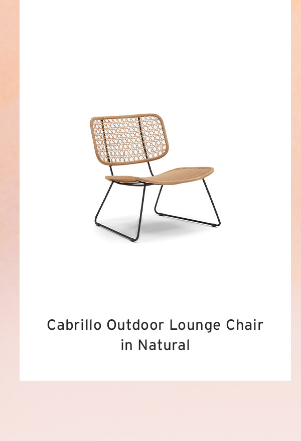 Cabrillo Outdoor Lounge Chair