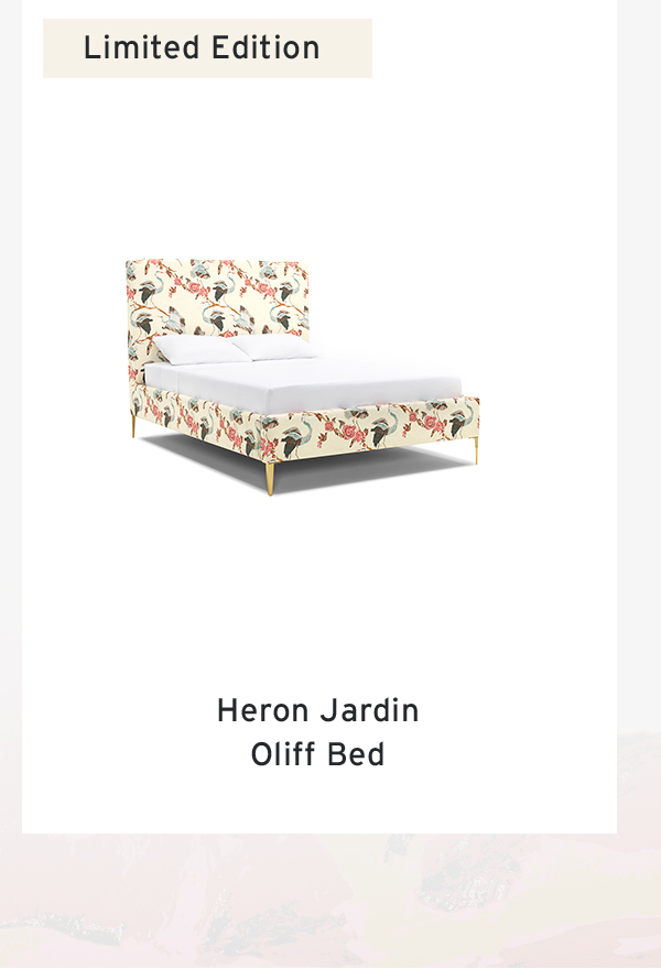 Limited Edition | Heron Jardin Oliff Bed