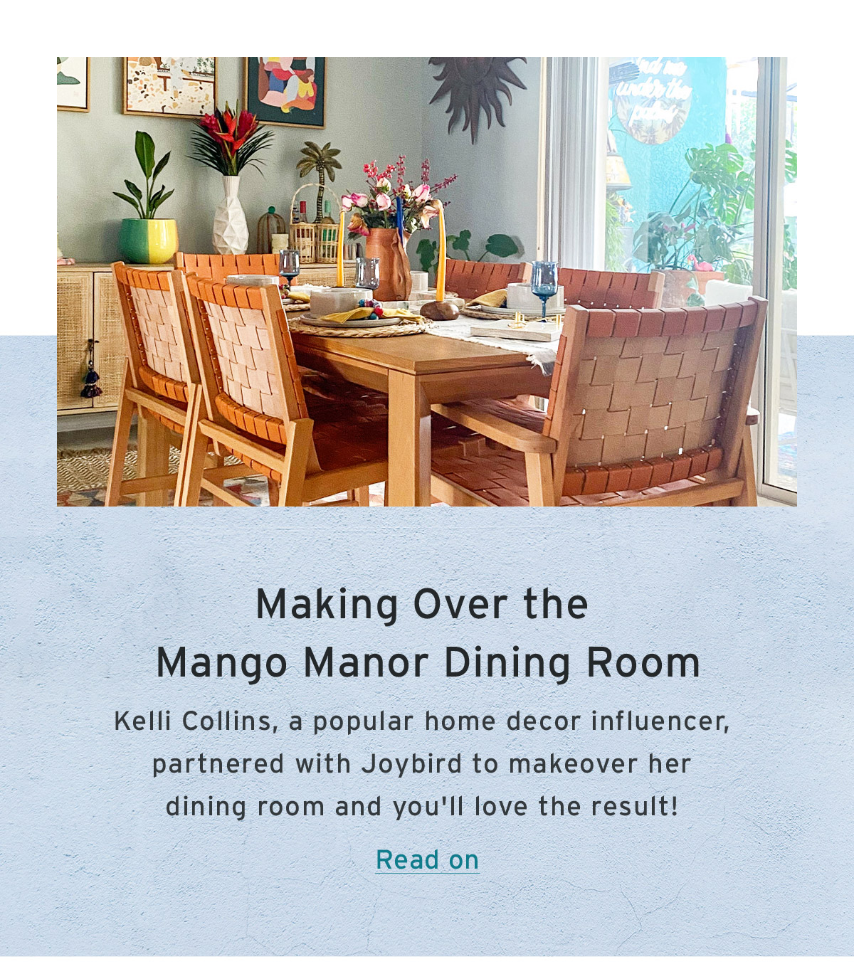 Making Over the Mango Manor Dining Room | Read on