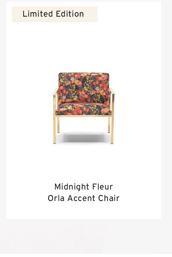 Midnight Fleur Orla Accent Chair