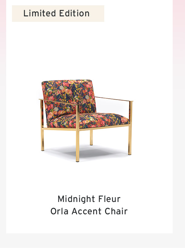 Limited Edition | Midnight Fleur Orla Accent Chair