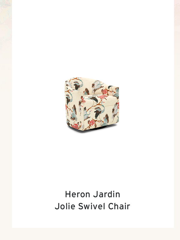Heron Jardin  Jolie Swivel Chair