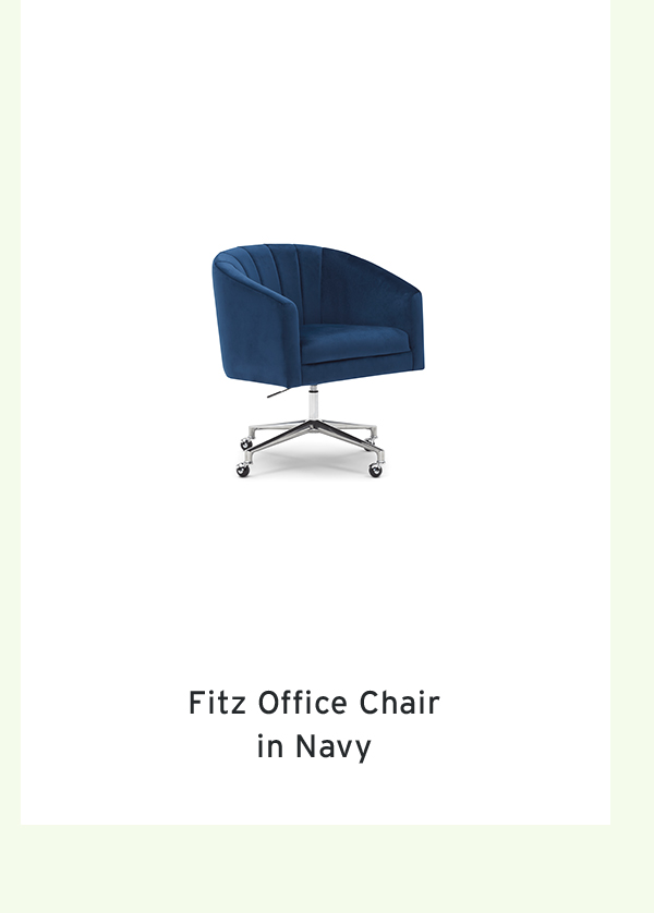 Fitz Office Chair in Navy