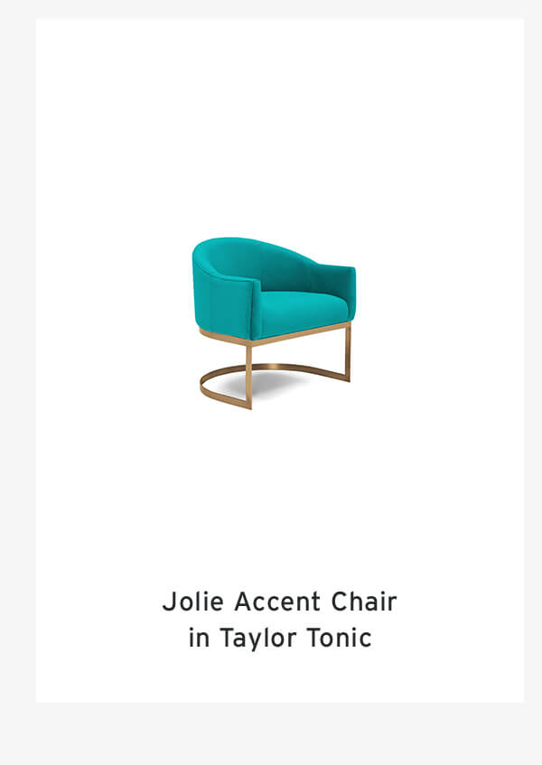 Jolie Accent Chair in Taylor Tonic