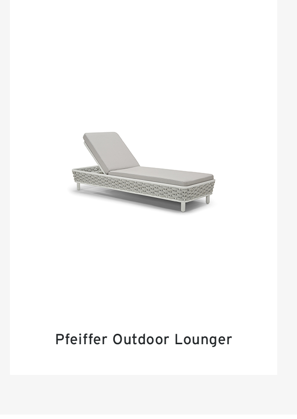 Pfeiffer Outdoor Lounger
