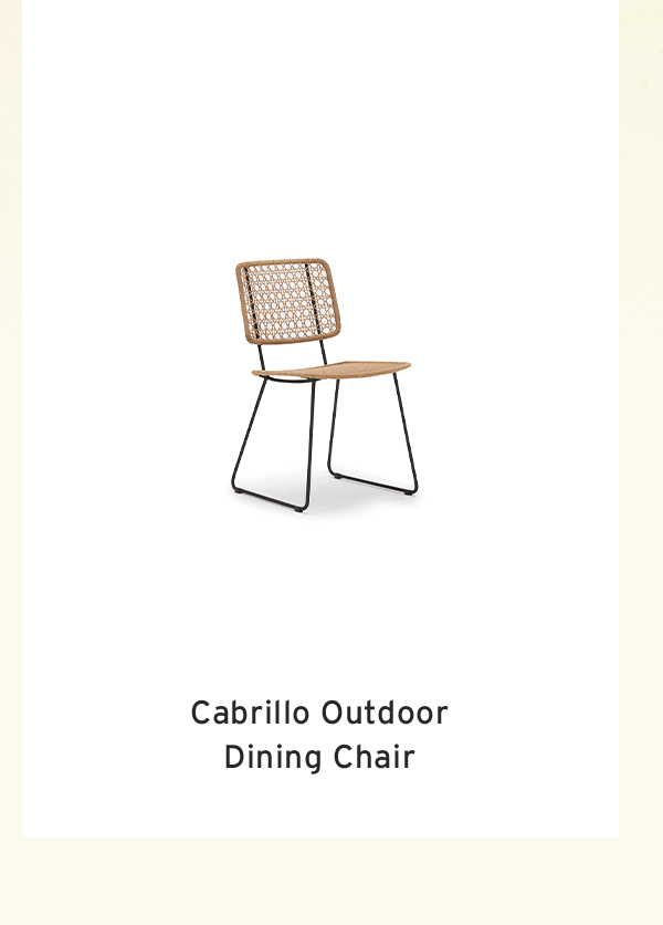 Cabrillo Outdoor  Dining Chair