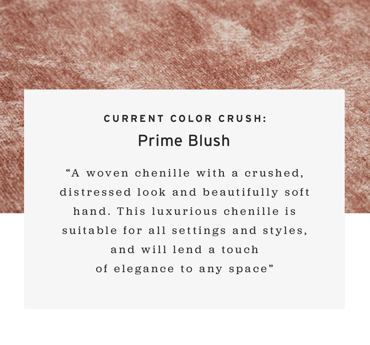 Current color crush: Prime Blush