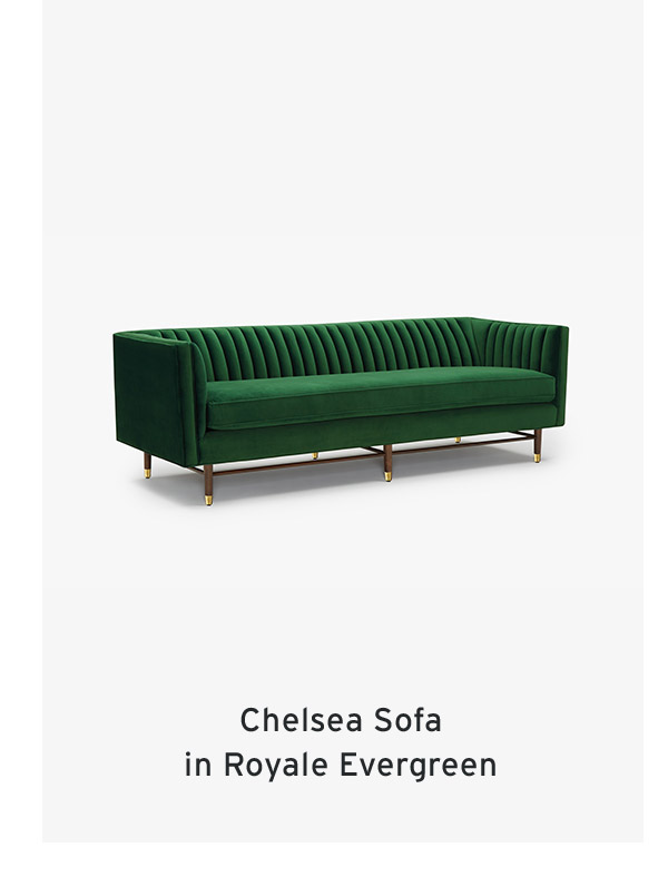 Chelsea Sofa in Royale Evergreen