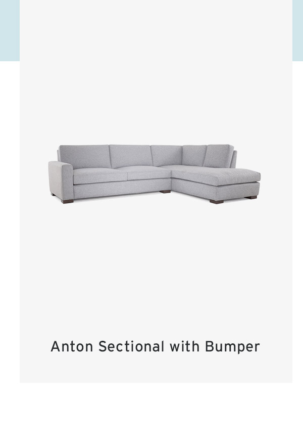 Anton Sectional with Bumper