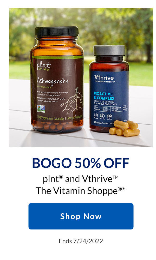 The Vitamin Shoppe, your 20 off ends soon The Vitamin Shoppe